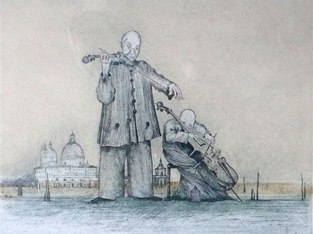 LOUEDIN-Bernard-Pierrots-a-Venise